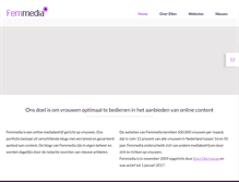Tablet Screenshot of femmedia.nl